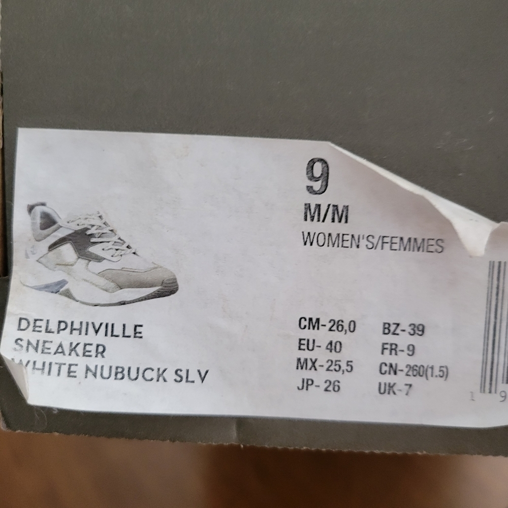 Timberland Delphiville Sneakers 9 White - Picture 10 of 13